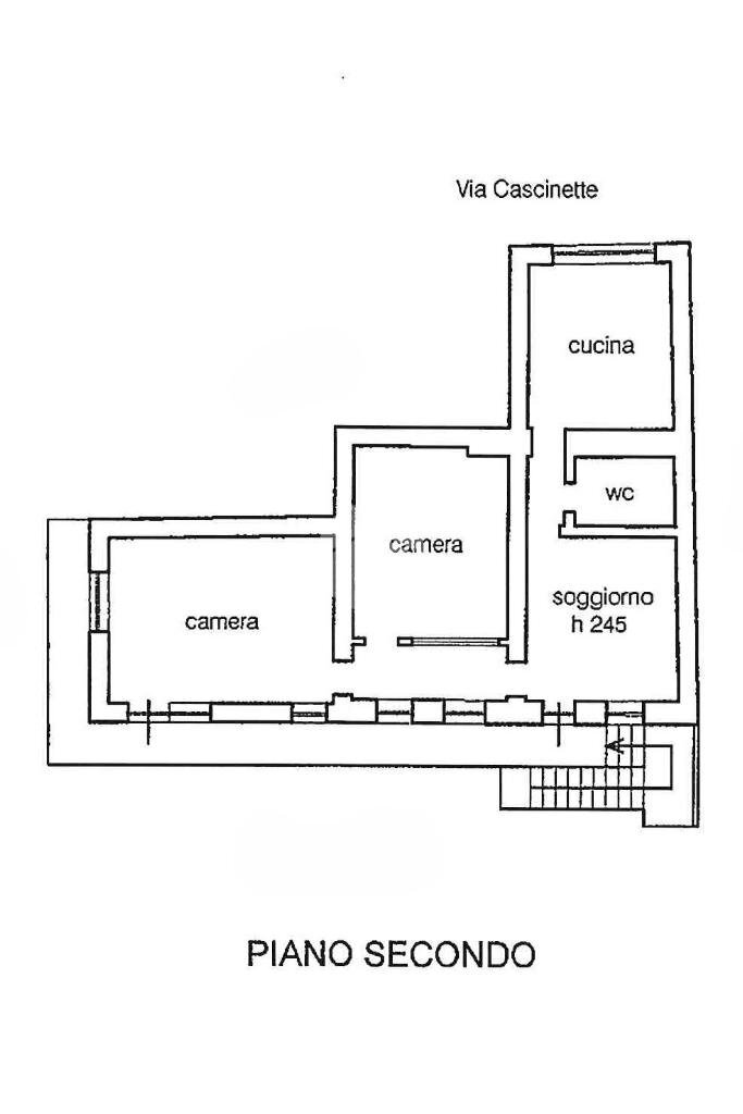 Casa semi indipendente Via Cascinette, Ivrea - planimetria 1
