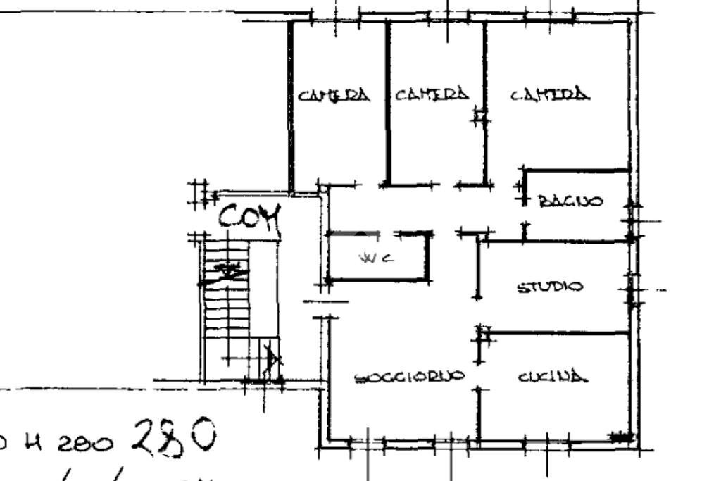 Appartamento Via Valli, Calderara di Reno - planimetria 1