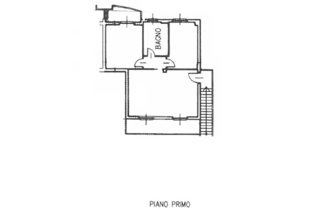 Trilocale Via Montefeltro, Vallefoglia - planimetria 1