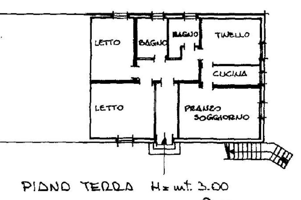 Appartamento Via dei mille, Casalecchio di Reno - planimetria 1