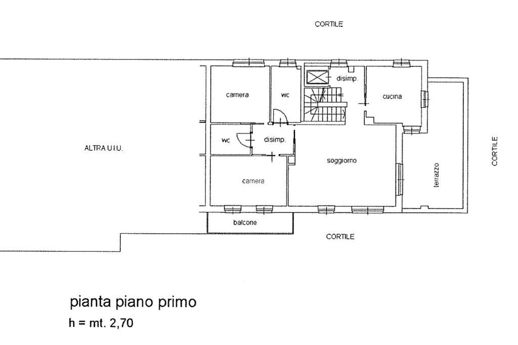 Apartment Strada della Rovere, Moncalieri - floor plans 1