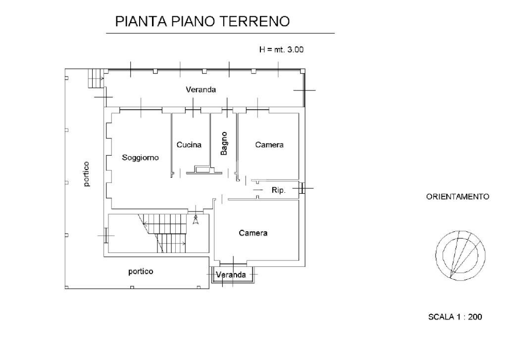 Villa Strada Sabena, Pecetto Torinese - floor plans 1
