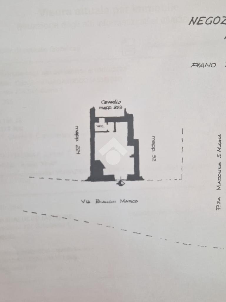 One-room apartment Via Marco Bianchi, Badalucco - floor plans 1