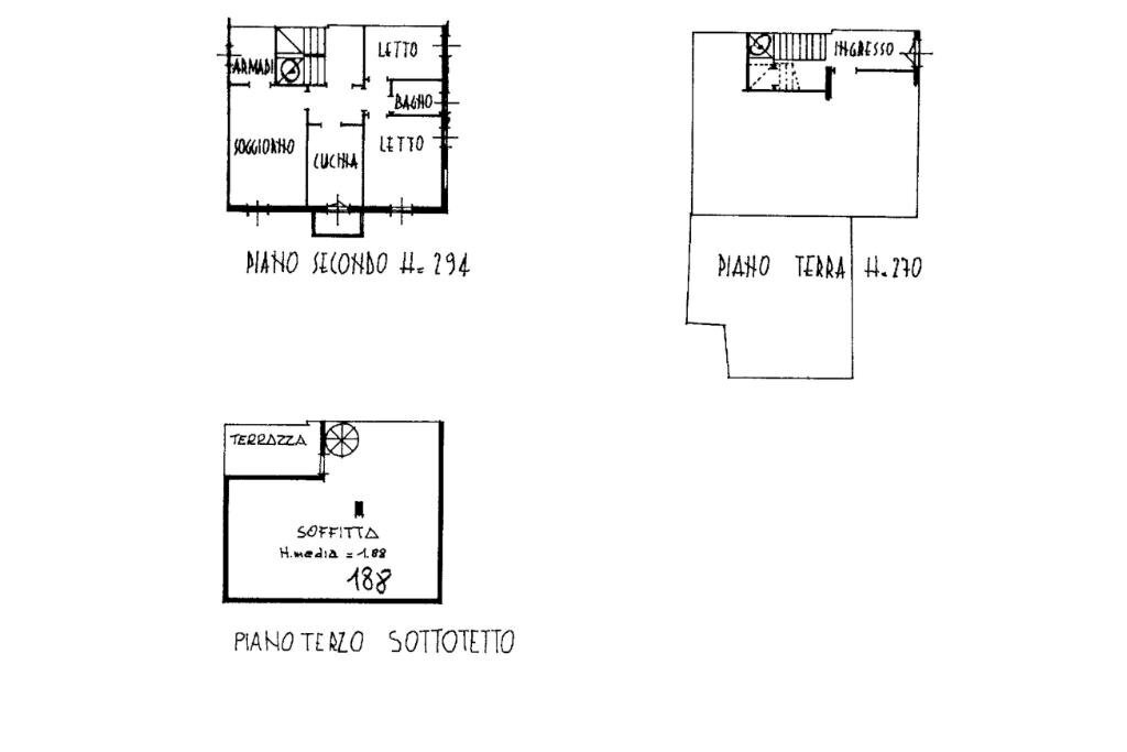 Quadrilocale Via Garagnani, Castelfranco Emilia - planimetria 1