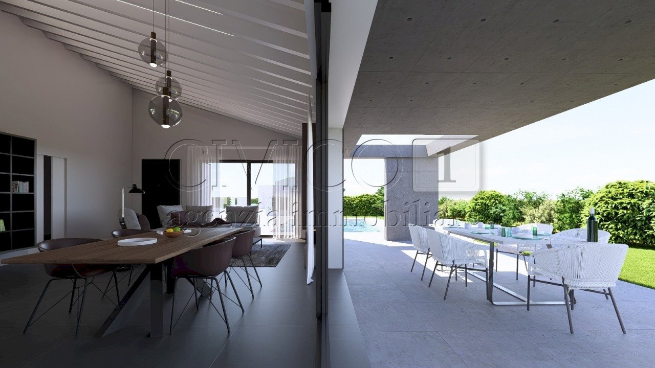 render interni fotorealistici - Villa Via Roma, Cadoneghe - foto 1