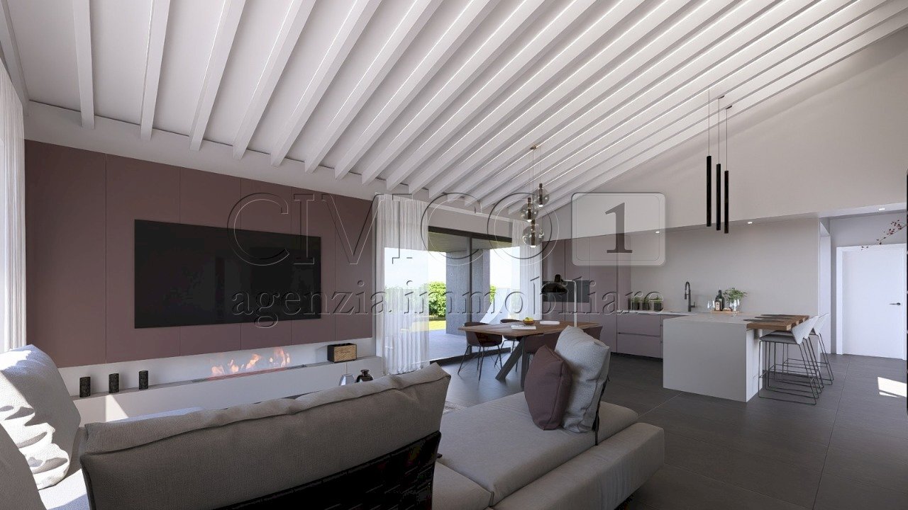 render interni fotorealistici - Villa Via Roma, Cadoneghe - foto 2