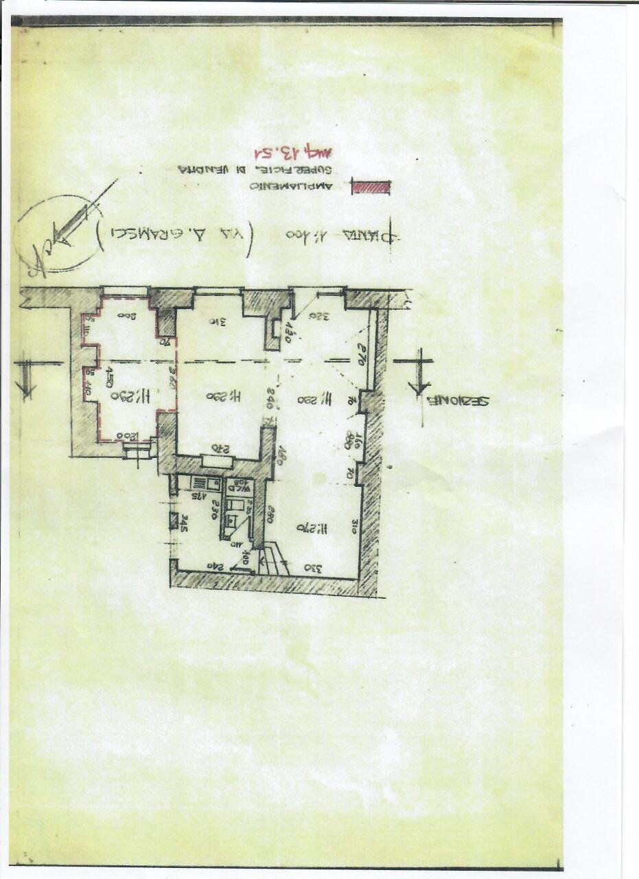 piantina.jpg - Locale Commerciale Via Antonio Gramsci 37, Alassio - planimetria 1