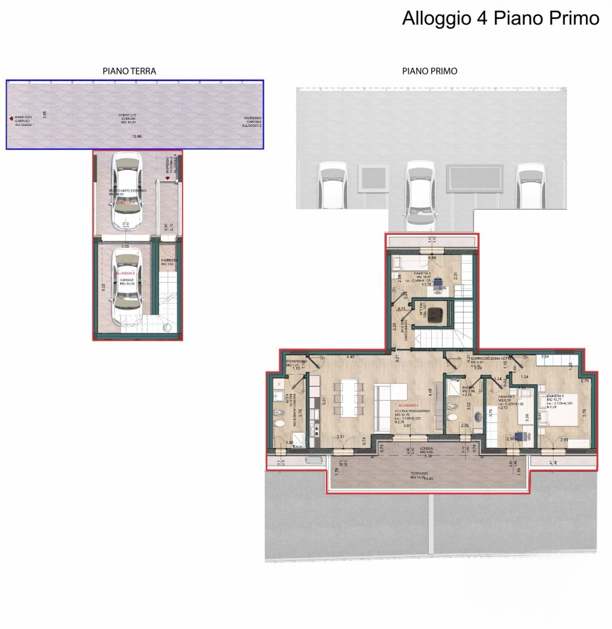 APP.TO 4.png - Four-room apartment Via Donatori di Sangue SNC, Torbole Casaglia - floor plans 1