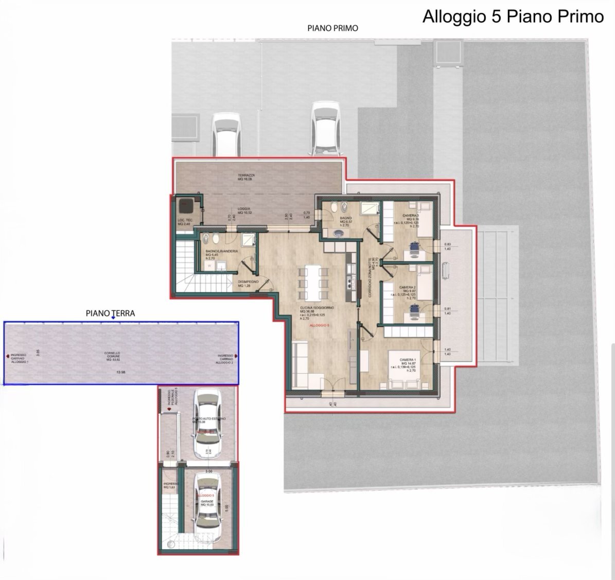 APP.TO 5.png - Four-room apartment Via Donatori di Sangue SNC, Torbole Casaglia - floor plans 1
