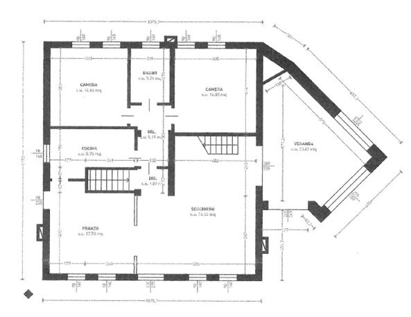 1PLN PT.png - Casa indipendente Roveredo in Piano - planimetria 1