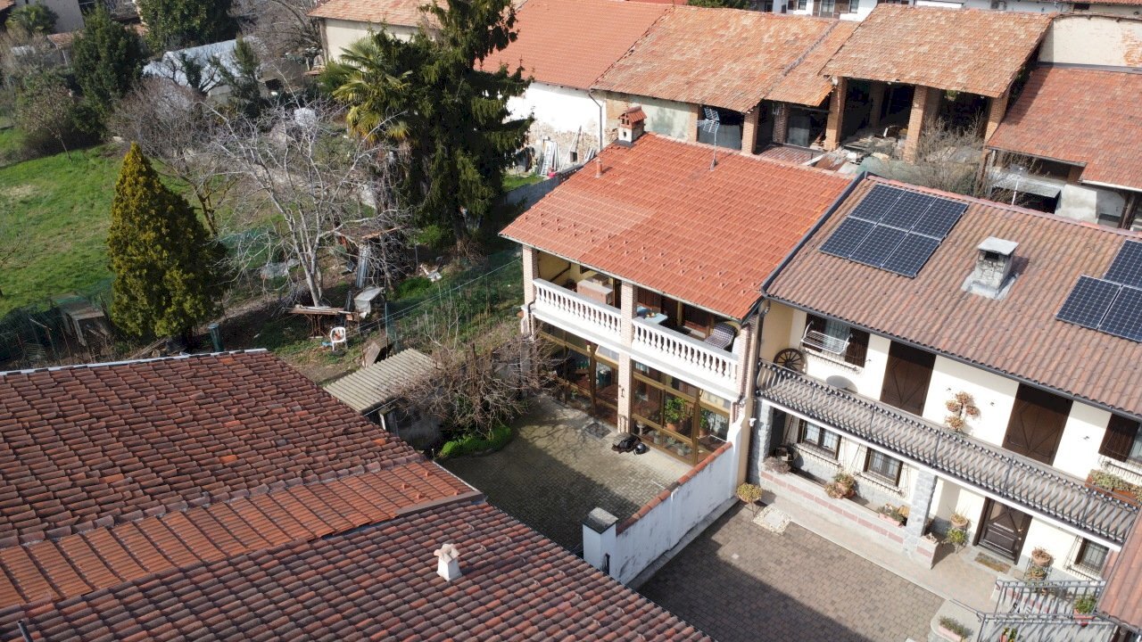 Foto Drone.JPG - Porzione di casa Via XX Settembre 14, Montalenghe - foto 2