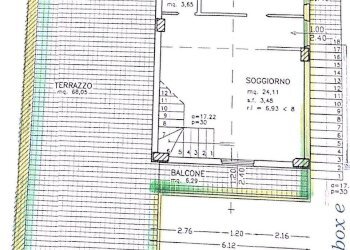 PLANIMETRIA 1 PIANO.jpg - Trilocale Ostra Vetere - foto 23