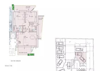 Planimetria - Quadrilocale Fano - foto 7