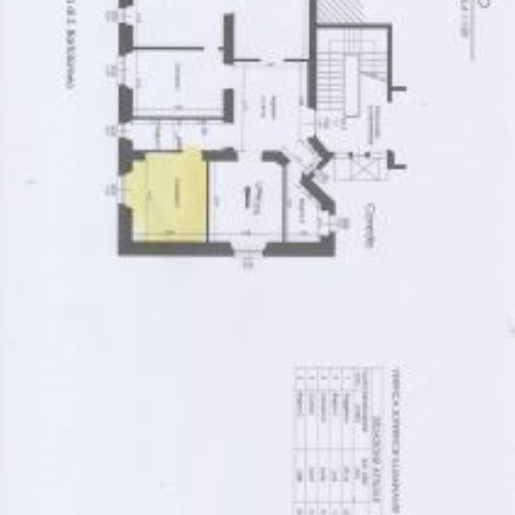 Office Via alla Stazione per Casella, 18, Genova (neighborhood Castelletto) - floor plans 1