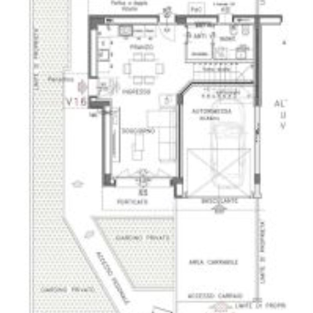 Villa Bifamiliare Via Ghiaradino, 1, Granarolo dell'Emilia - planimetria 1