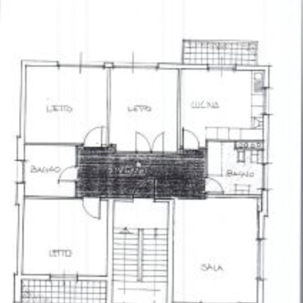 Apartment Via Bellacosta, 46, Bologna (neighborhood Murri) - floor plans 1