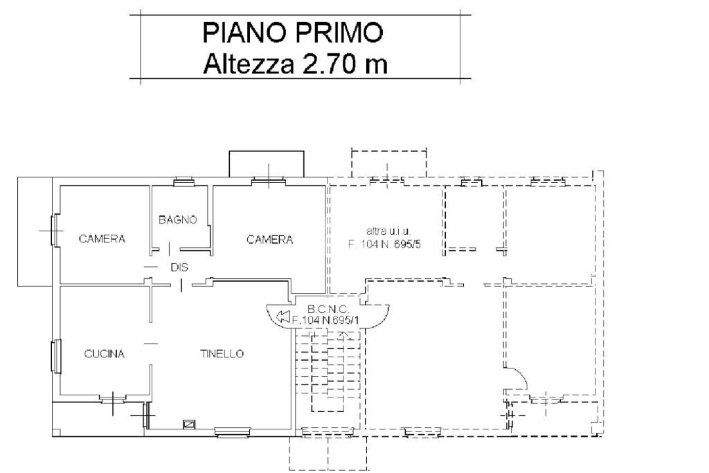 Quadrilocale Borgata giasinet colpastore, Giaveno - planimetria 1