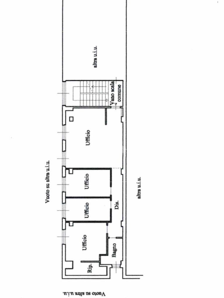 Office ufficio via Calice, Finale Ligure - floor plans 1