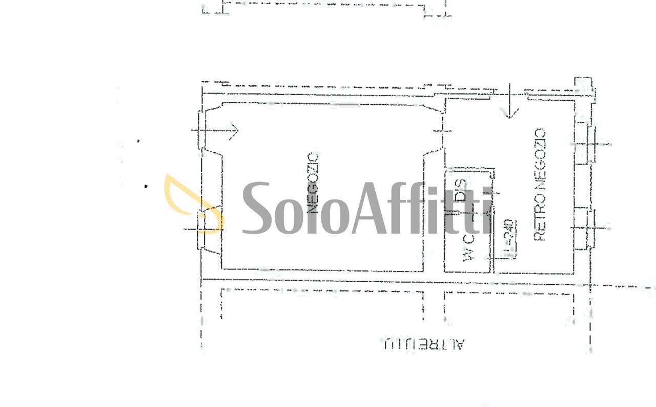 piantina.jpg - Locale Commerciale Mariano Comense - planimetria 1