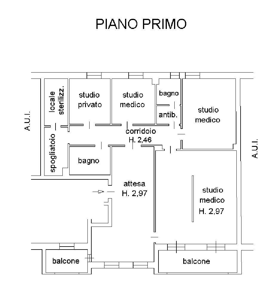 PLANIMETRIA.jpg - Ufficio Brescia - planimetria 1