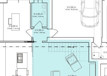 2 centrale.png - Villa Trifamiliare Strada Budellungo 37, Parma (zona San Lazzaro) - foto 4