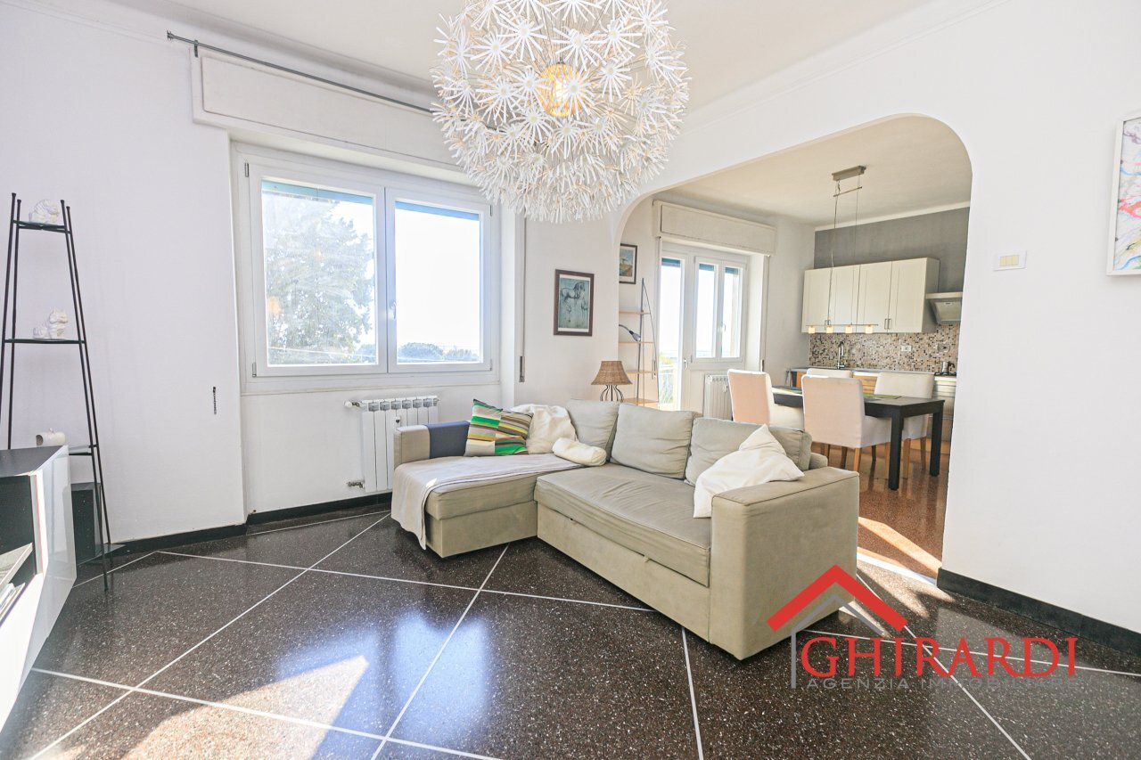 00 FOTO PRINCIPALE - 2.1 SALA.jpg - Appartamento VIA ANTICA ROMANA DI PEGLI 13, Genova (zona Pegli) - foto 1