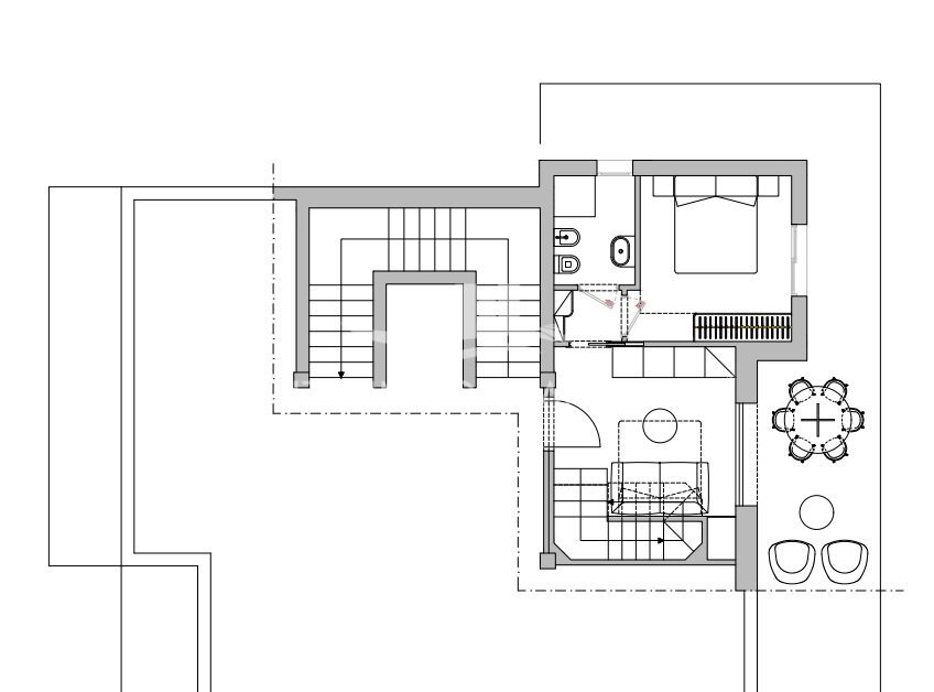 piano quinto.jpg - Attico Alghero - planimetria 1