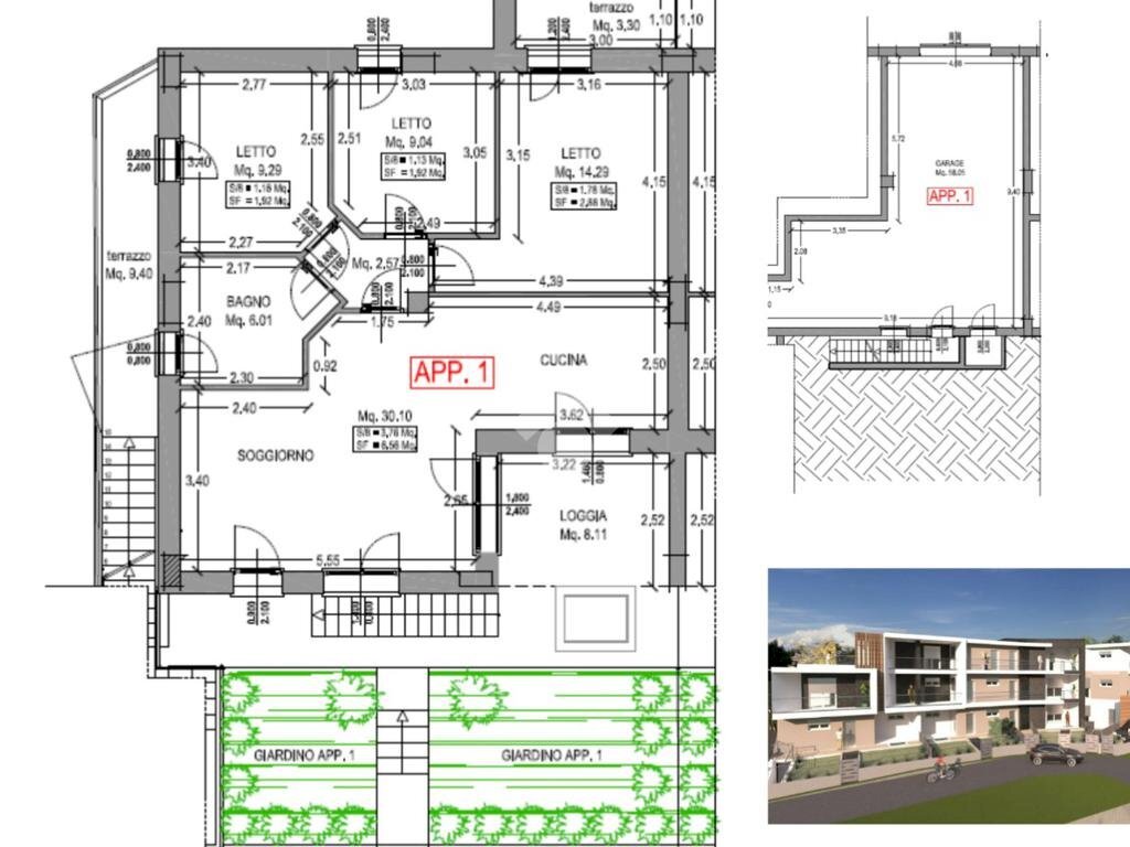 Four-room apartment Via provinciale, Montelabbate - photo 3