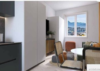 Render interni - Monolocale Como - foto 5