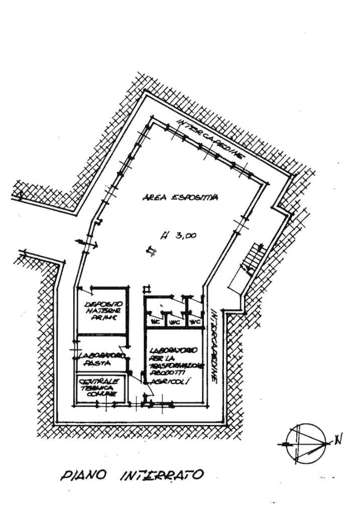 Stable - Palace Via della Gora, Rueglio - floor plans 1