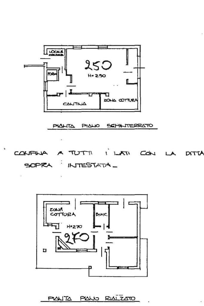 Villa Via Castellamonte, Castelnuovo Nigra - planimetria 1