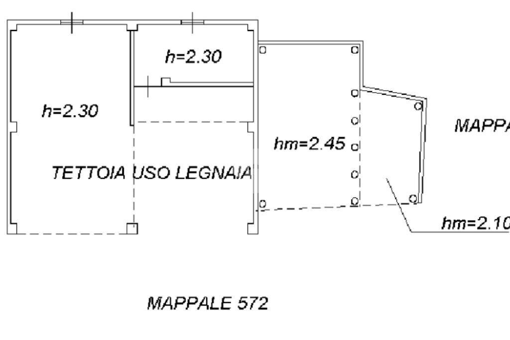 Casa semi indipendente Borgata Mollar dei Franchi, Giaveno - planimetria 1