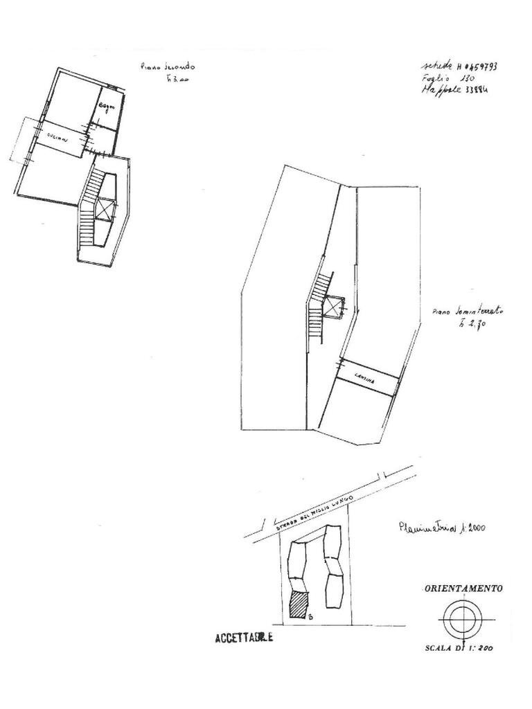 Trilocale Via Fratelli Rosselli, Reggio nell'Emilia - planimetria 1