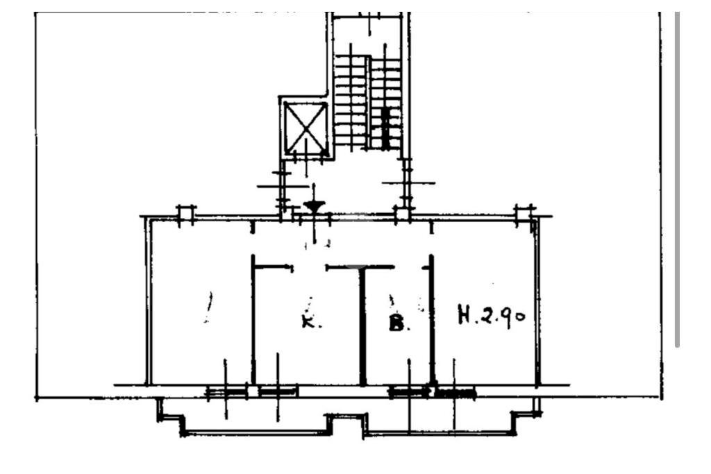 Trilocale Via Spezia, Milano (zona Famagosta) - planimetria 1