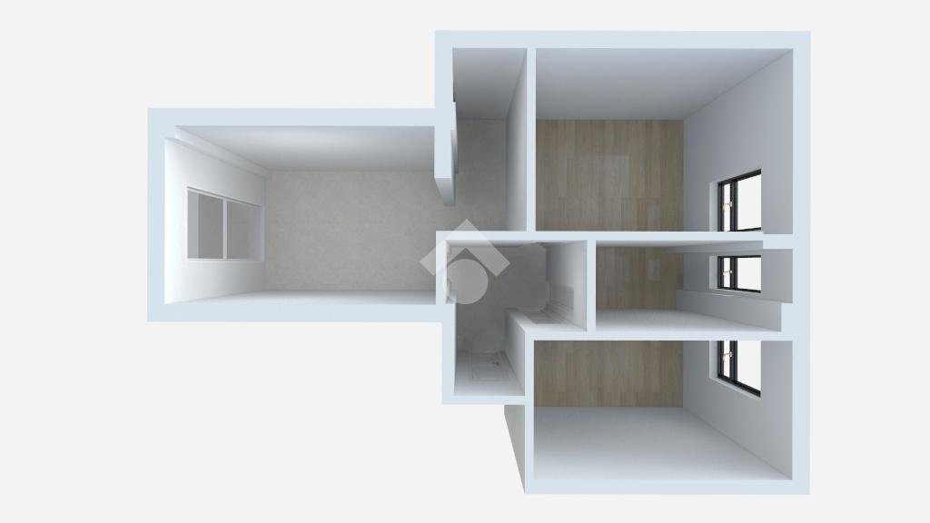 Three-room apartment Via Angelo Masina, Milano (neighborhood Maciachini) - floor plans 1