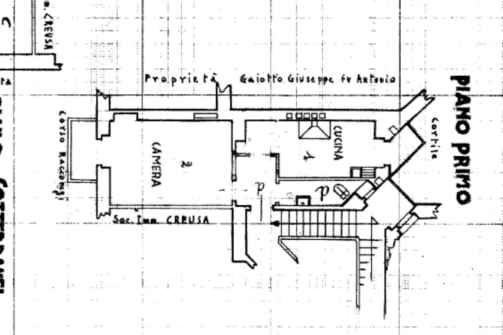 Bilocale Corso Racconigi, Torino (zona San Paolo) - planimetria 1