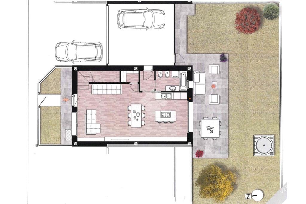 Villa Via Marche, Lainate - floor plans 1