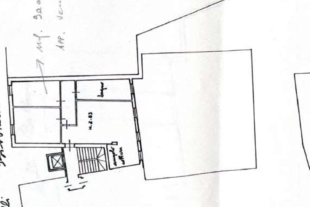 Trilocale Via Ferdinando Galli Bibbiena, Colorno - planimetria 1