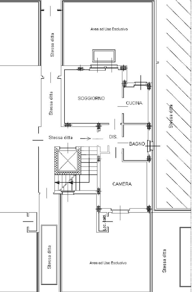 Bilocale Viale Ferruccio Parri, Piossasco - planimetria 1