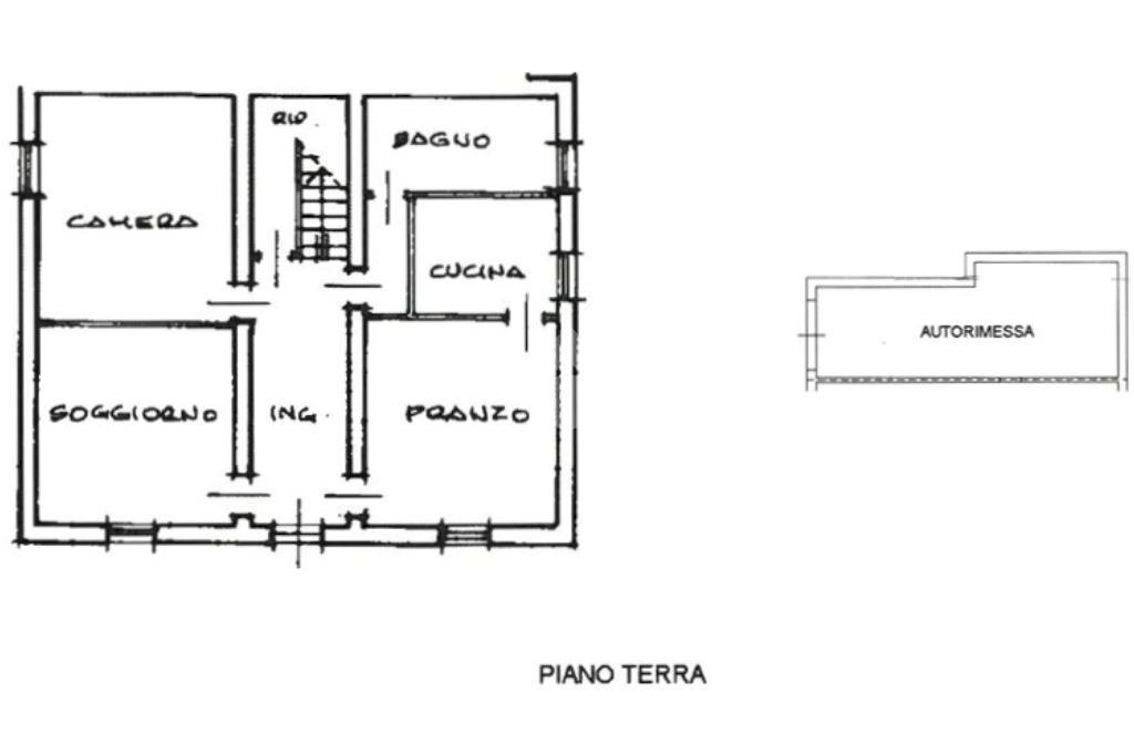 Appartamento Strada provinciale urbinate, Montecalvo in Foglia - planimetria 1