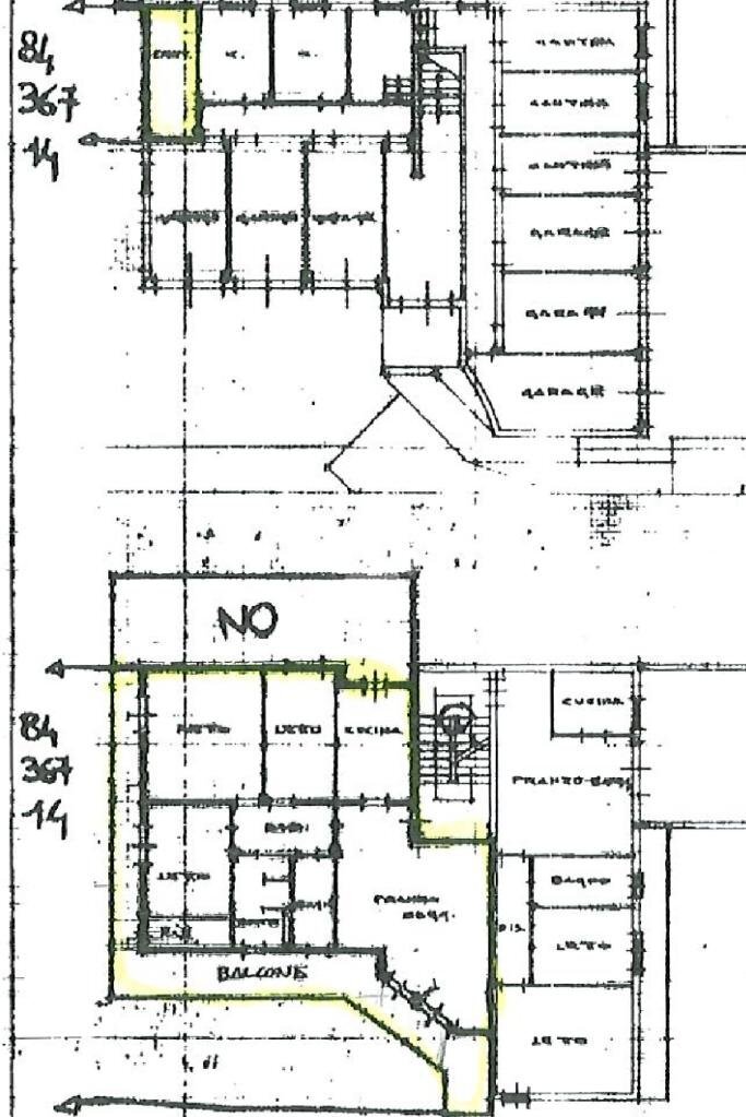 Quadrilocale Via Tazio Nuvolari, Pavullo nel Frignano - planimetria 1
