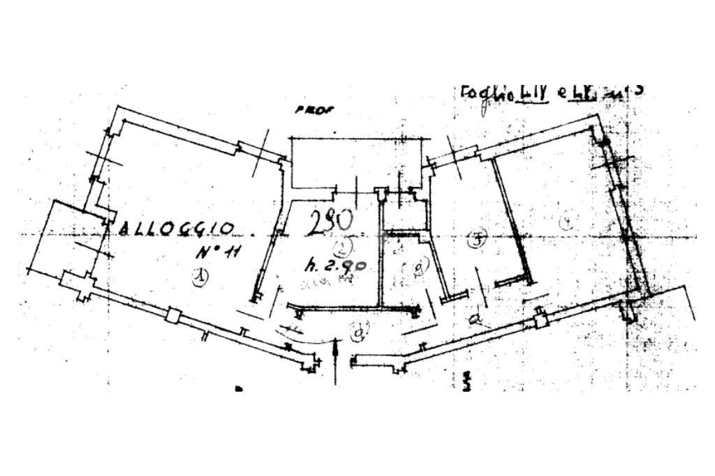 Trilocale Via Armando Diaz, Pinerolo - planimetria 1