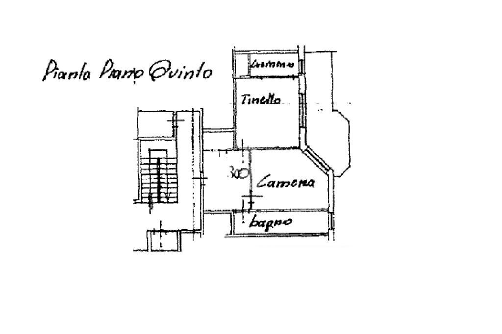Trilocale Strada Genova, Moncalieri - planimetria 1