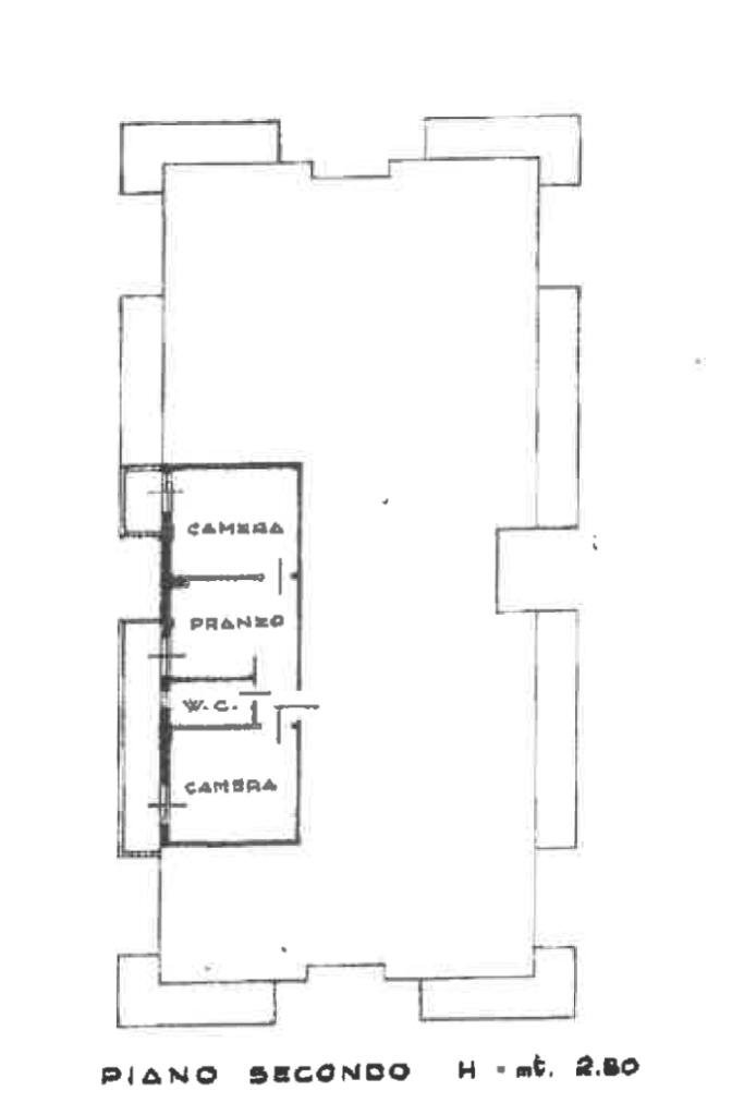 Trilocale Via Francesco Baracca, Misano Adriatico - planimetria 1
