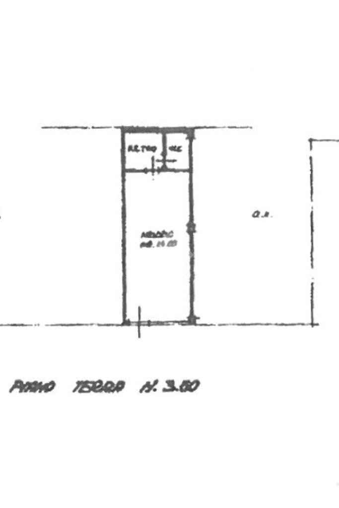 Shop Via Sicilia, Riccione - floor plans 1