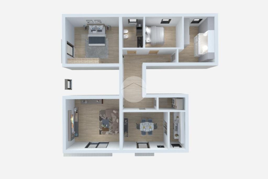 Appartamento via della fiera, Rimini - planimetria 1