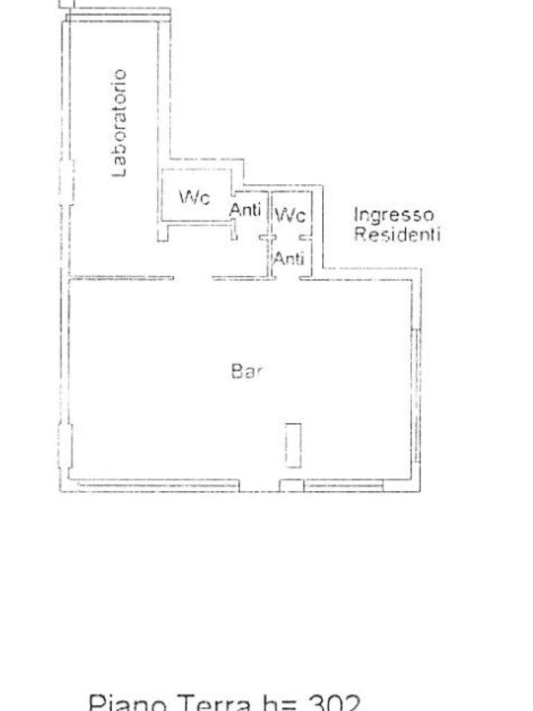 Commercial Activity Locale Commerciale Via Ghandi, Reggio nell'Emilia - floor plans 1