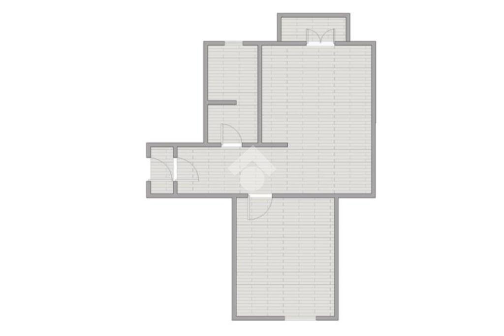 Bilocale Via Niccolò Paganini, Milano (zona Città Studi) - planimetria 1