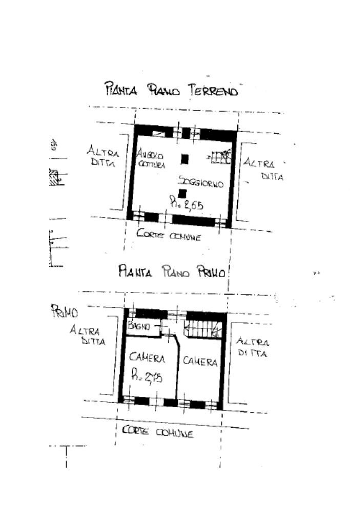 Rustic Borgata Grange, Almese - floor plans 1