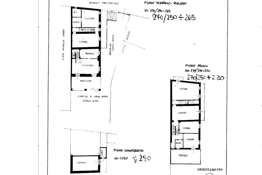 Casa semi indipendente Via Cocconato, Tonengo - planimetria 1